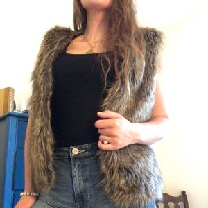 Faux Fur Vest